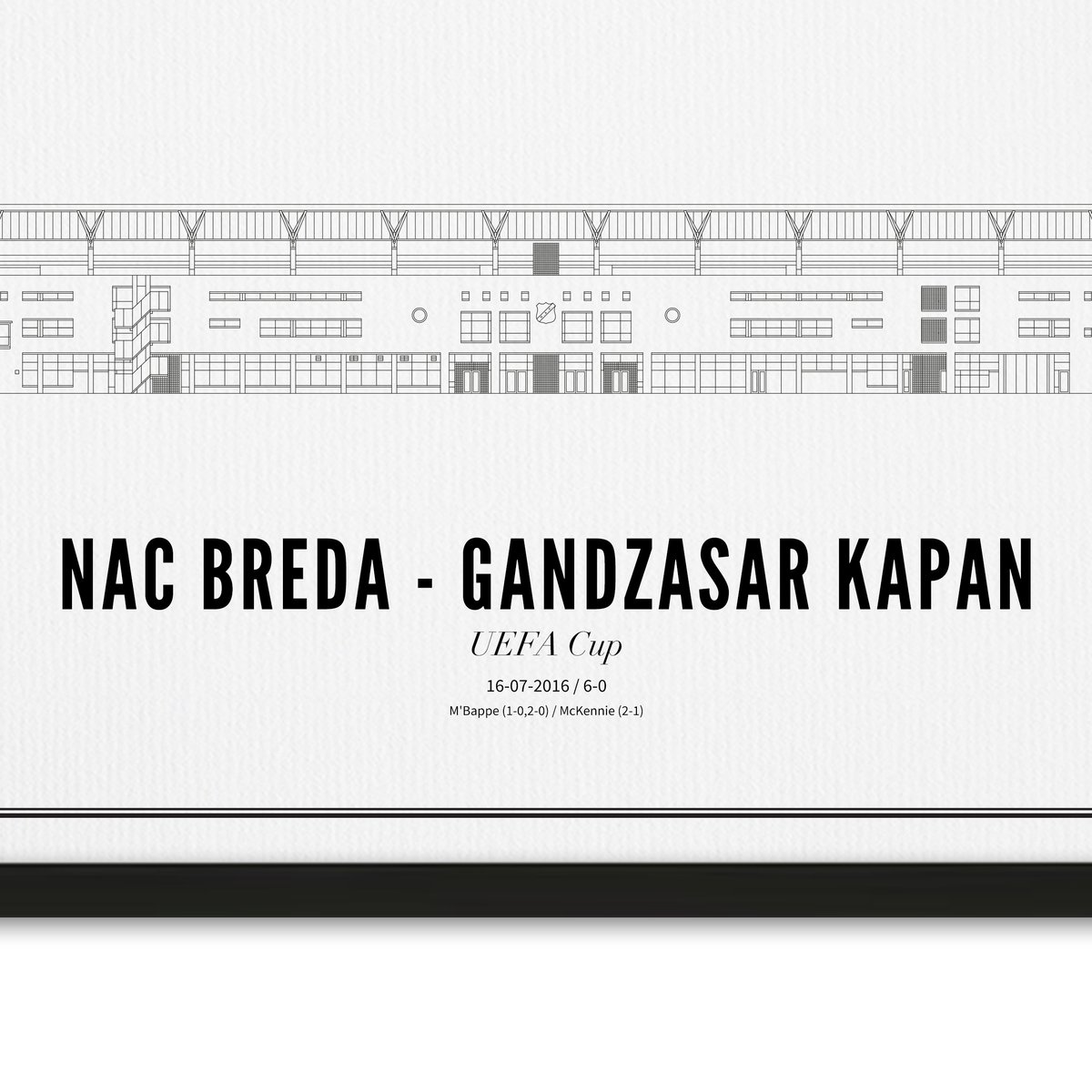 Poster van Rat Verlegh Stadion | WIJCK. 